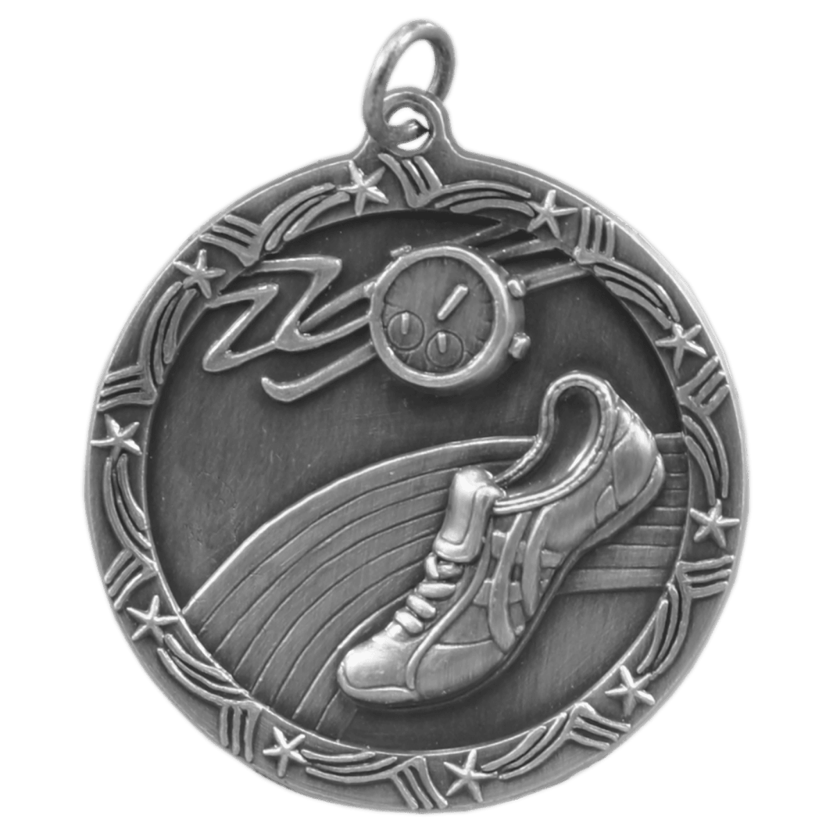 Track Shooting Star Medal-Silver, product photo