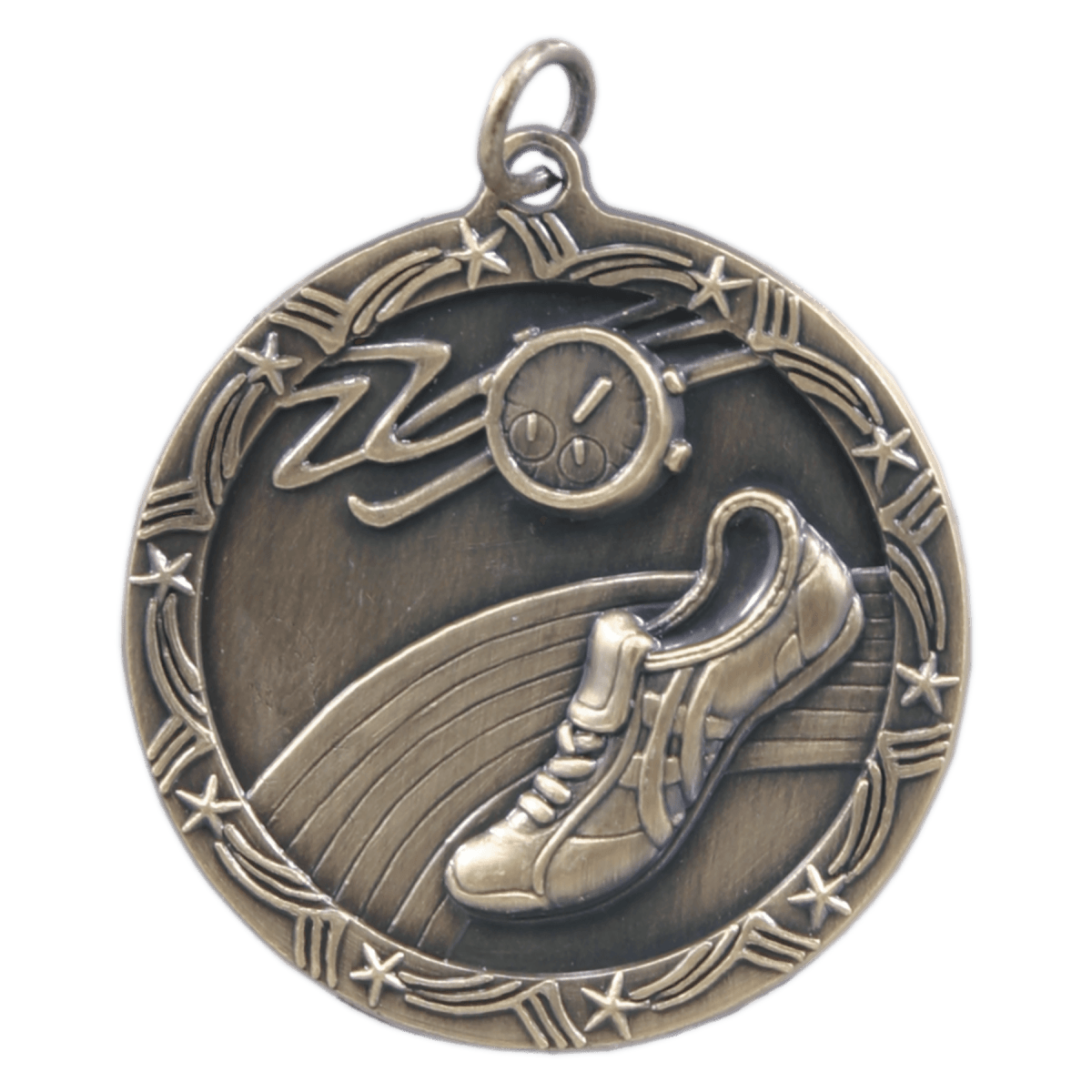 Track Shooting Star Medal-Gold, product photo