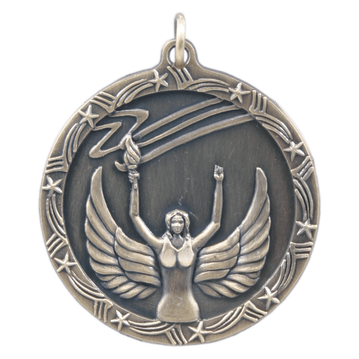 Torch Shooting Star Medal-Gold, product photo