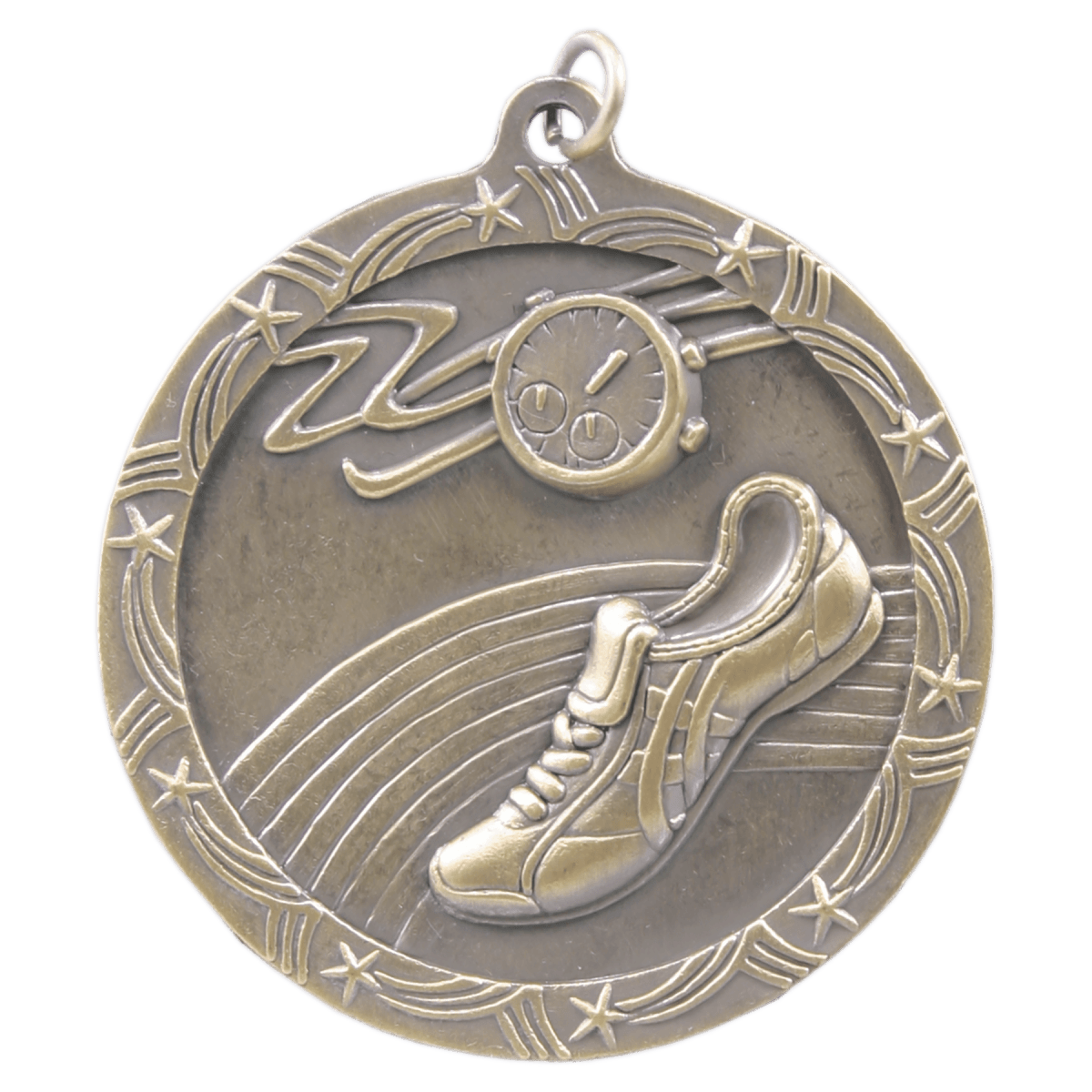 Track Shooting Star Medal-Gold, product photo