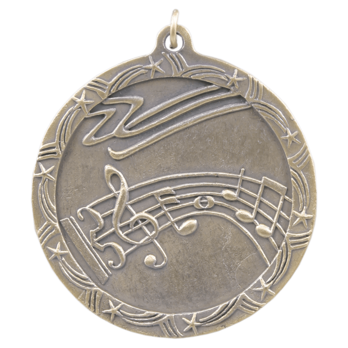 Music Shooting Star Medal-Gold, product photo