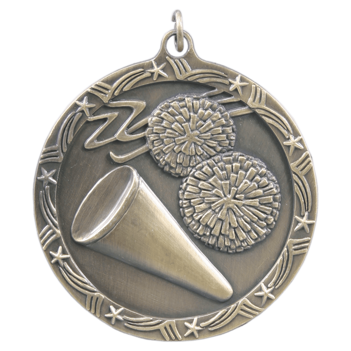 Cheer Shooting Star Medal-Gold, product photo