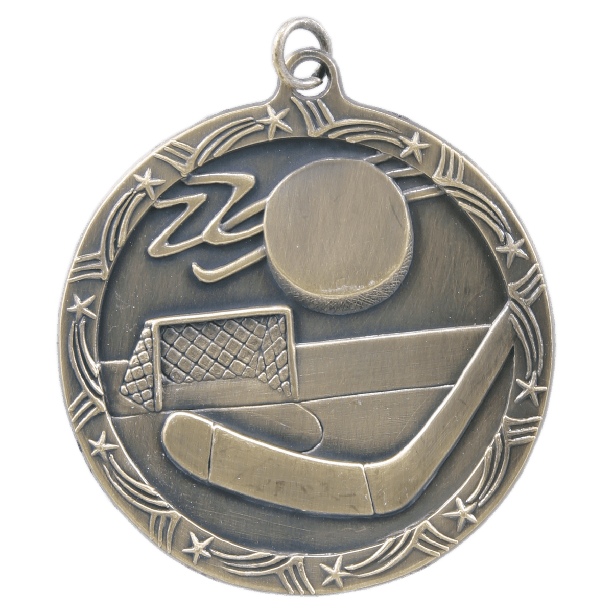 Hockey Shooting Star Medal-Gold, product photo
