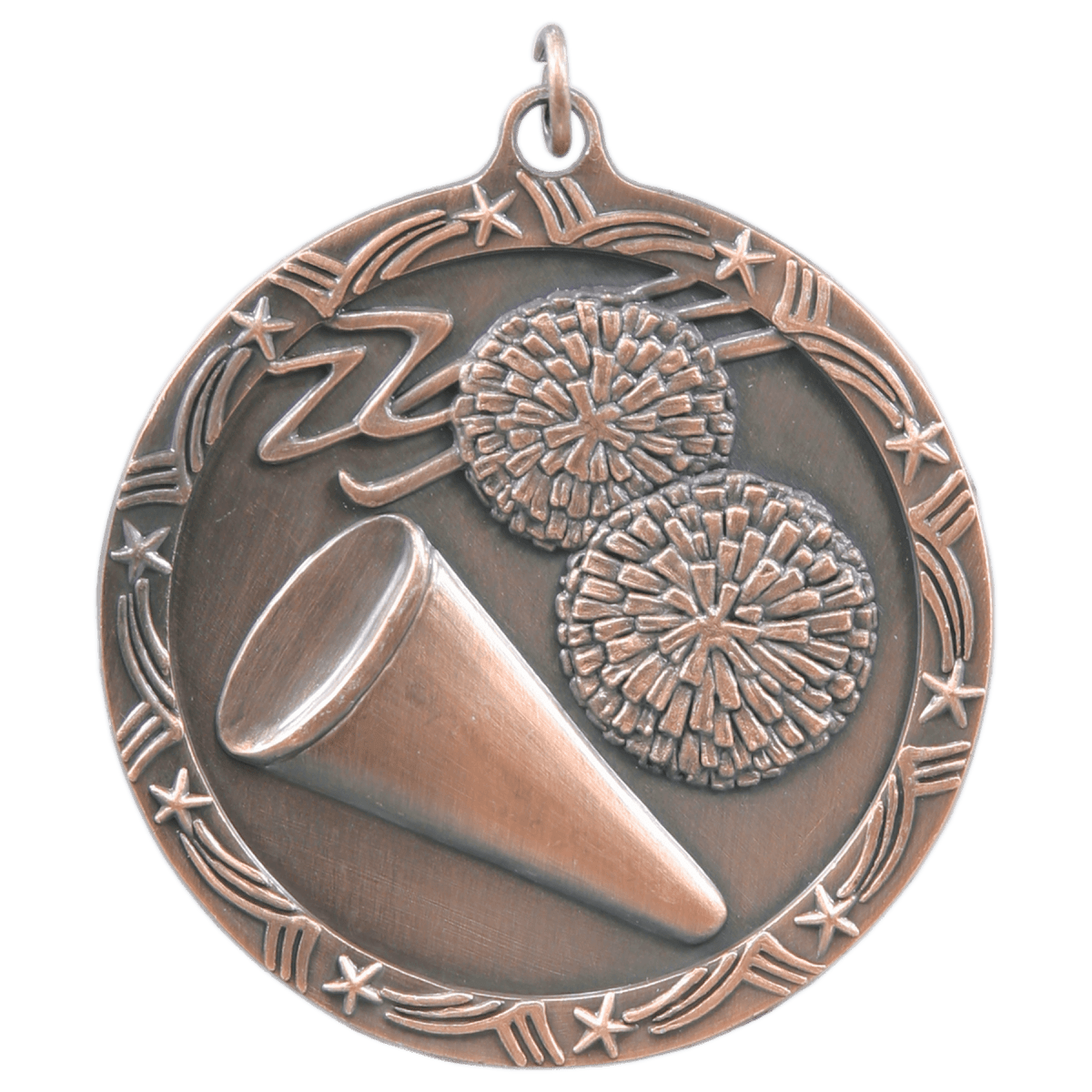 Cheer Shooting Star Medal-Bronze, product photo