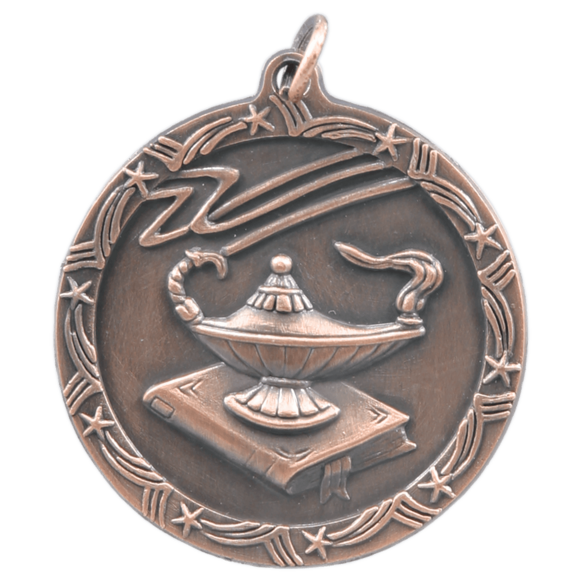 Lamp of Knowledge Shooting Star Medal-Bronze, product photo