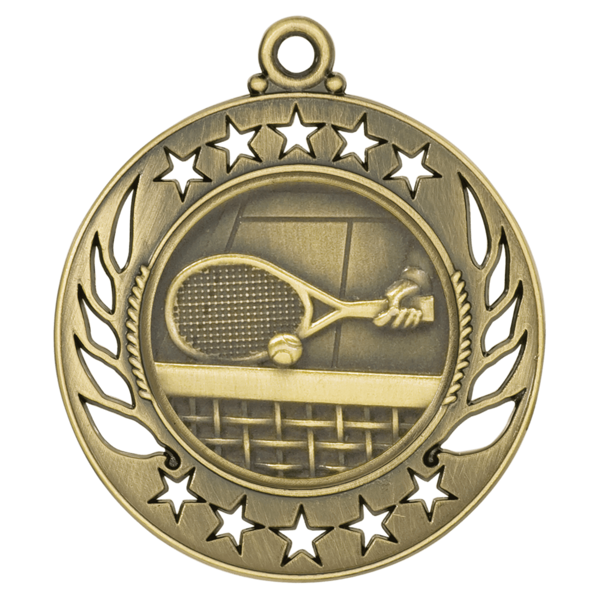Tennis Galaxy Relief Medal-Gold, product photo