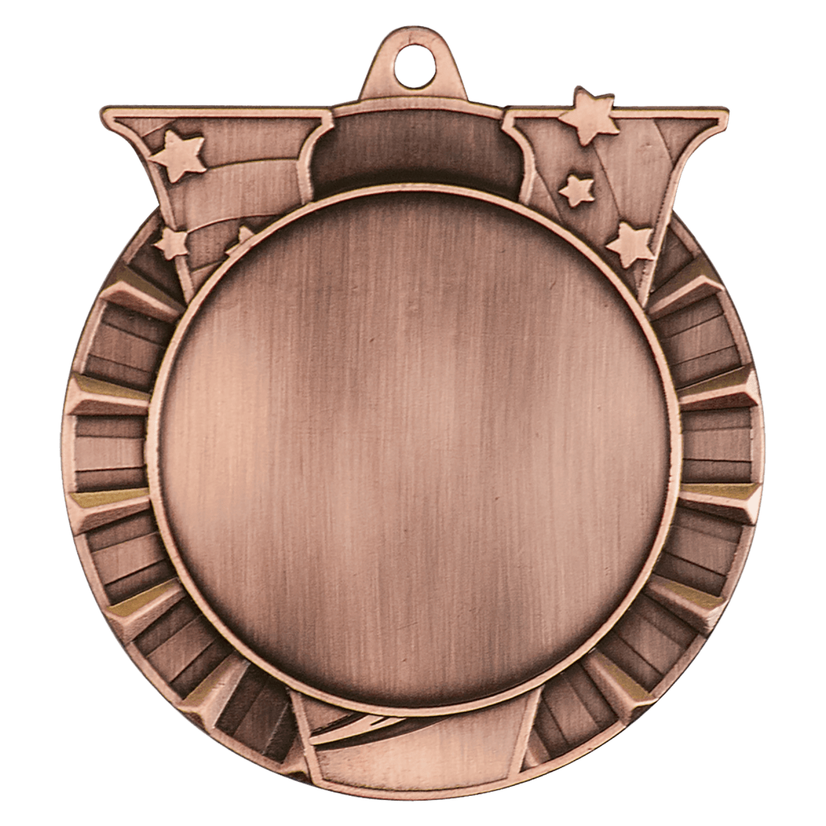 Victory 2" Insert Holder Medal-Antique Bronze (Insert Not Included), product photo