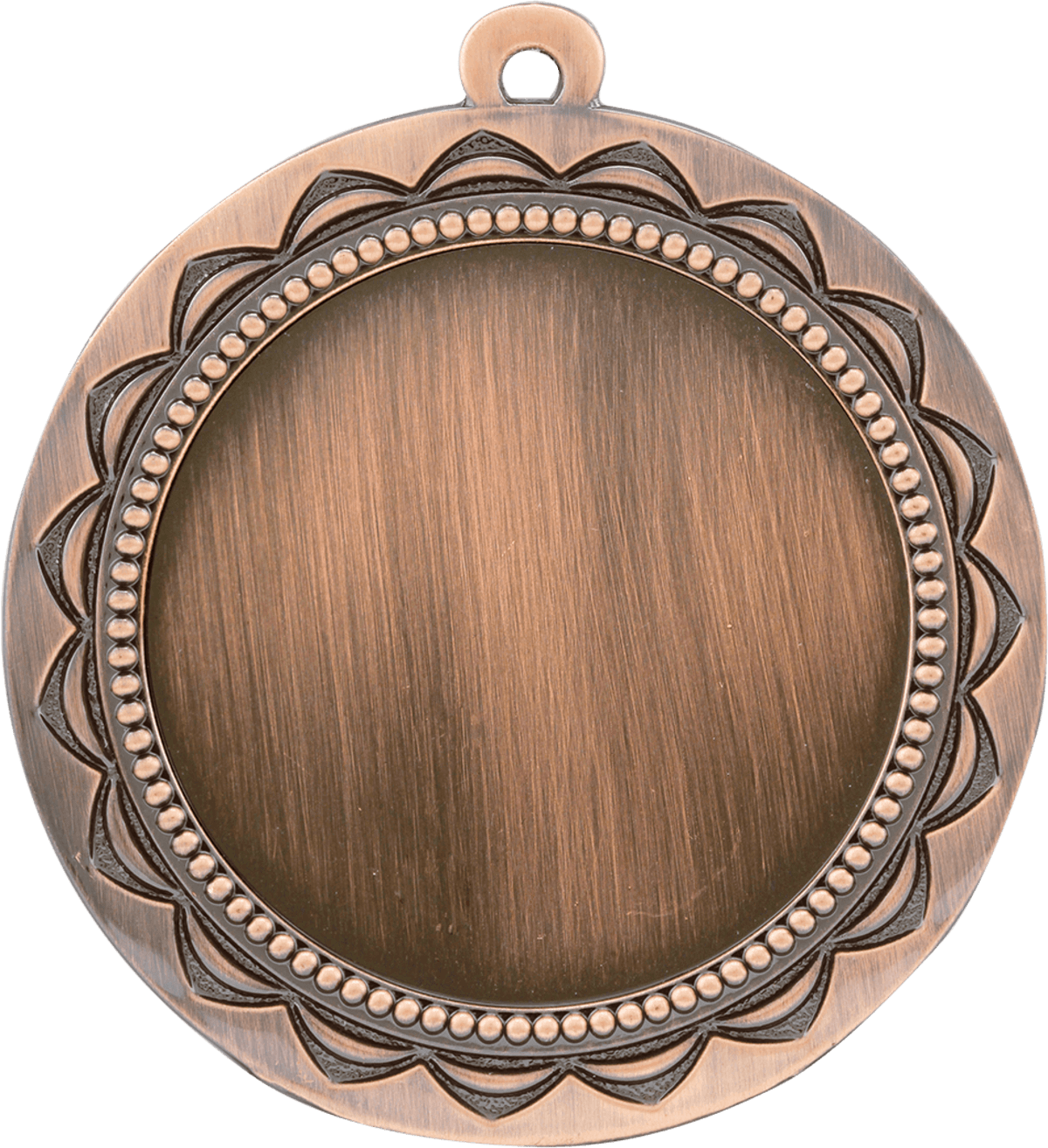 Sun 2" Insert Holder Medal-Antique Bronze (Insert Not Included), product photo