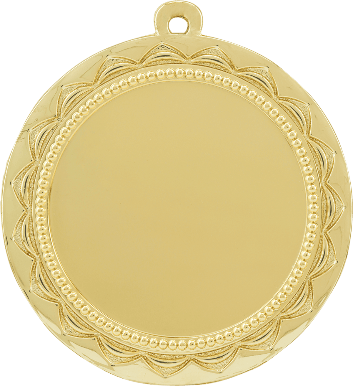 Sun 2" Insert Holder Medal-Bright Gold (Insert Not Included), product photo