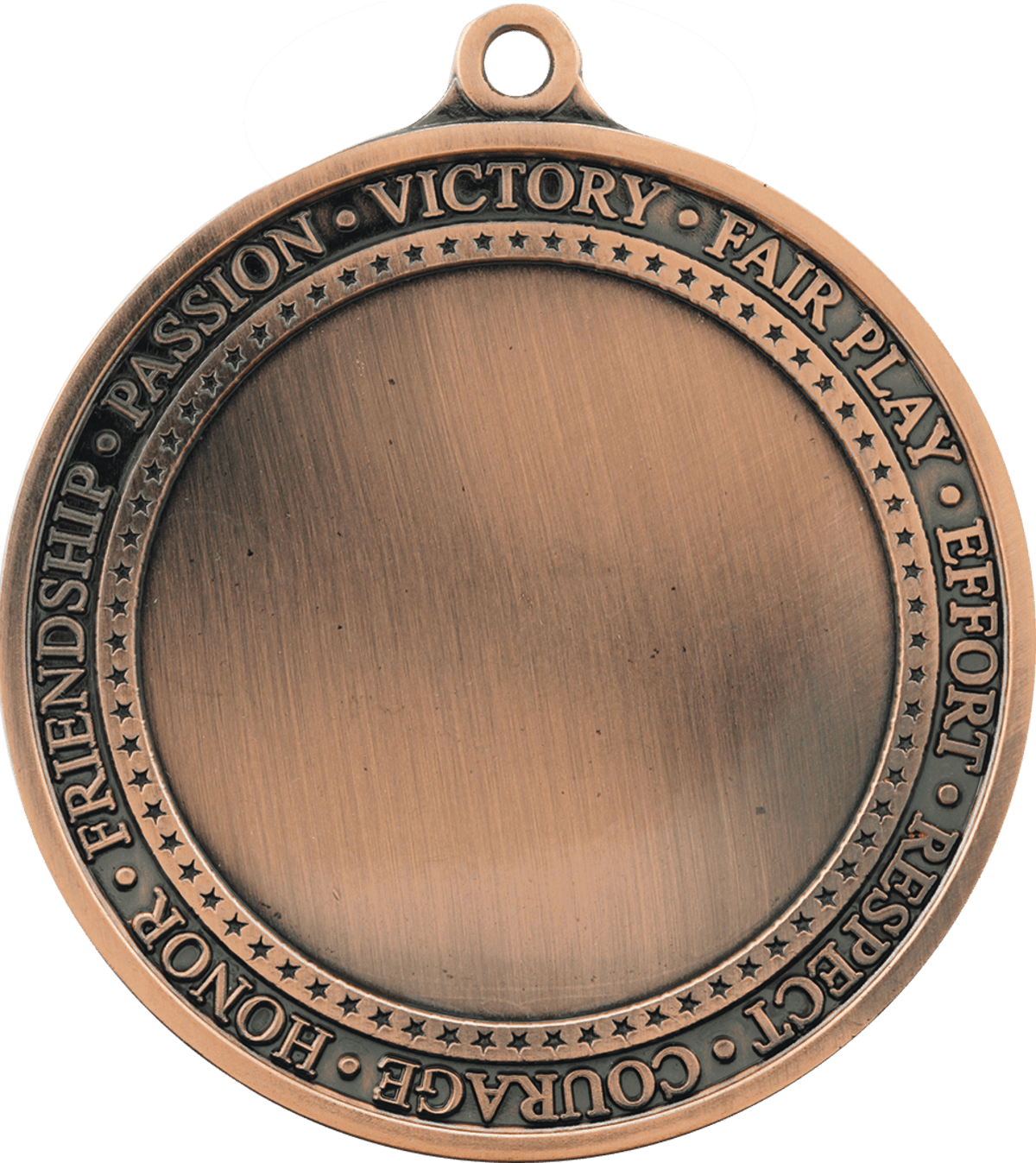 Inspirational 2" Insert Holder Medal-Antique Bronze (Insert Not Included), product photo