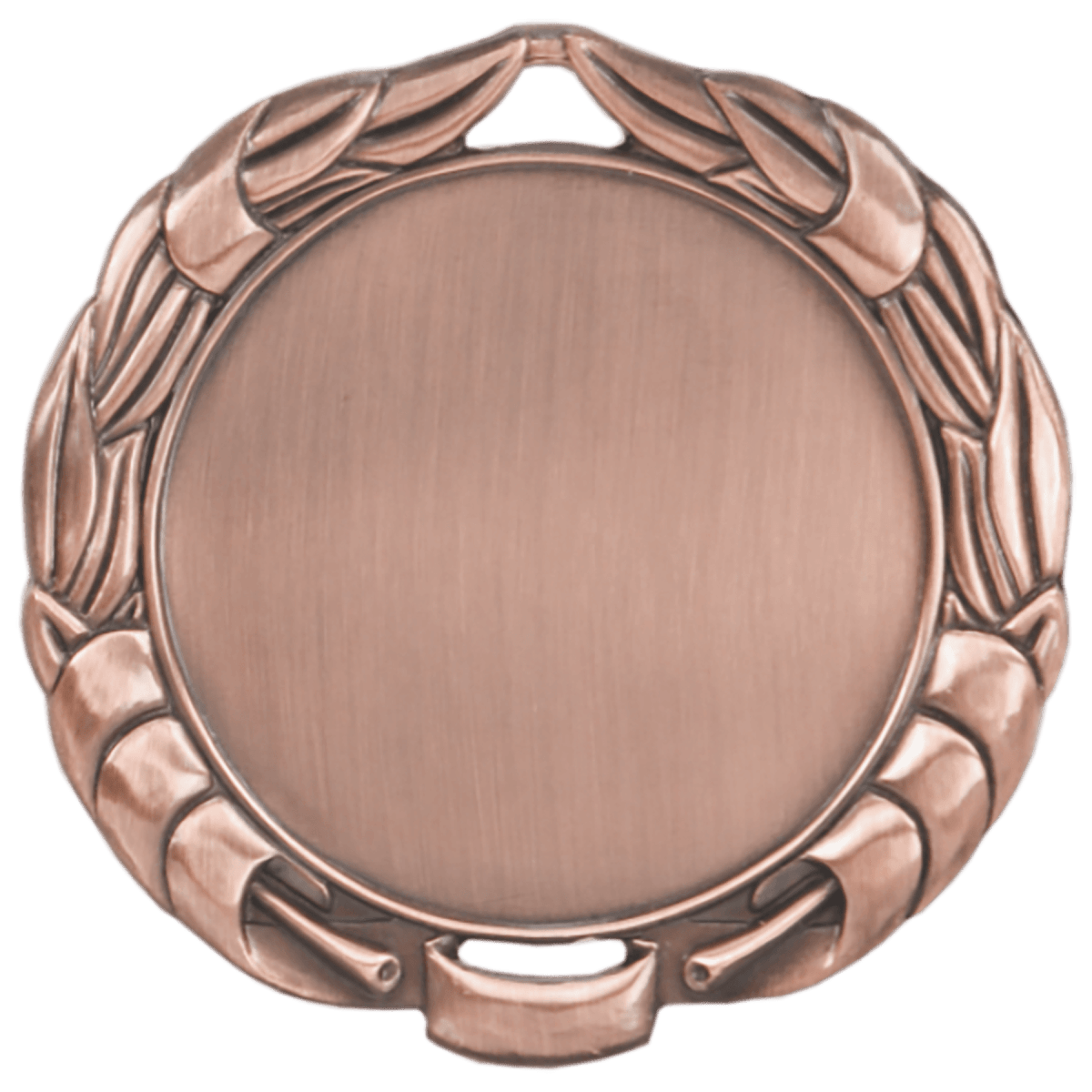 Wreath 2" Insert Holder Medal-Antique Bronze (Insert Not Included), product photo