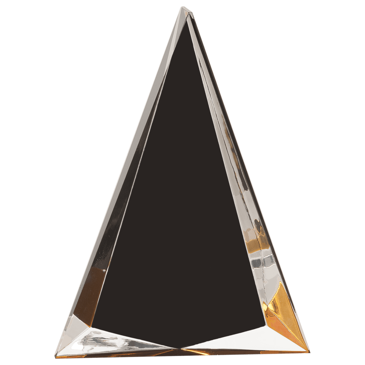 Small Black with Gold Pinnacle Acrylic, product photo