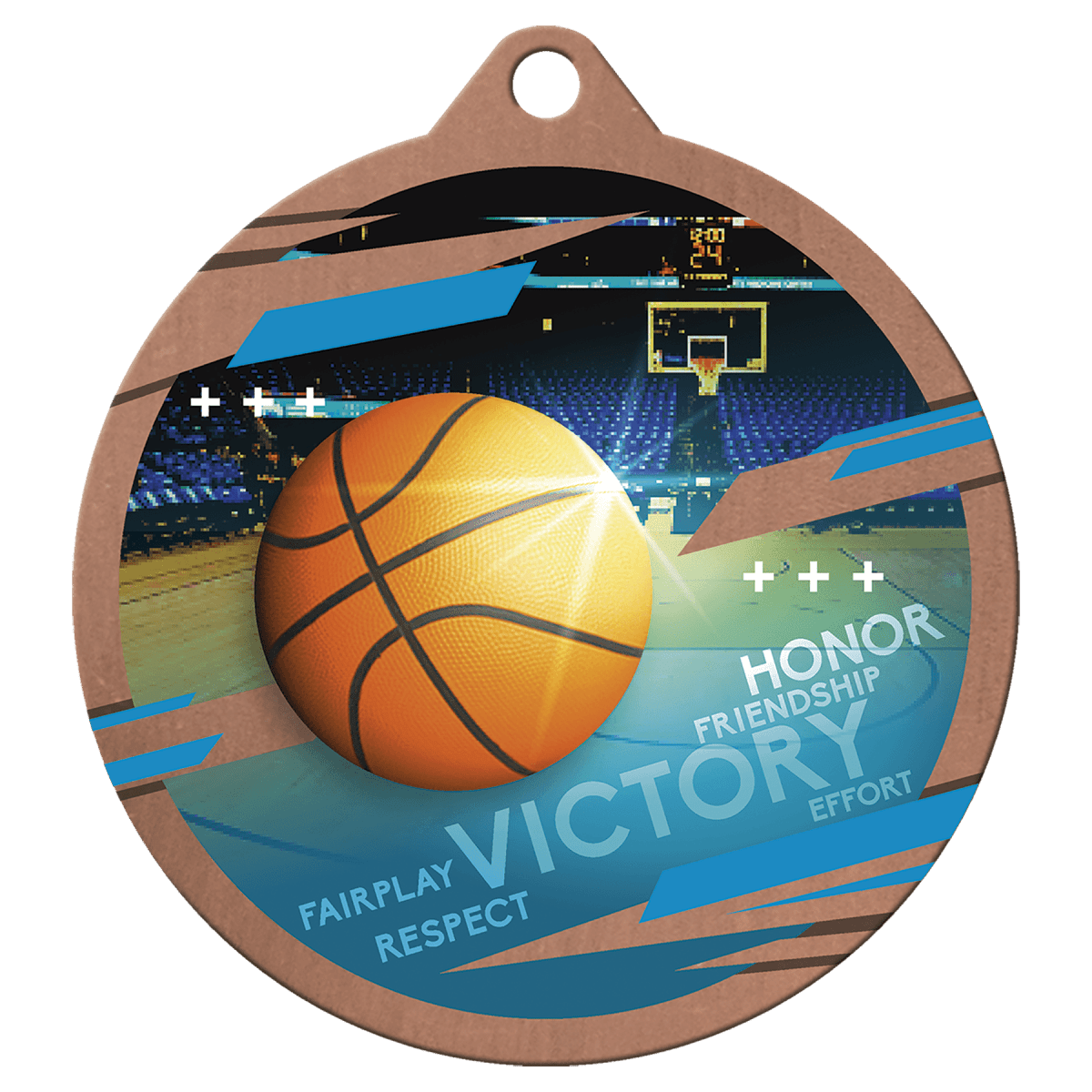 Basketball Inspire Medal - Bronze, product photo