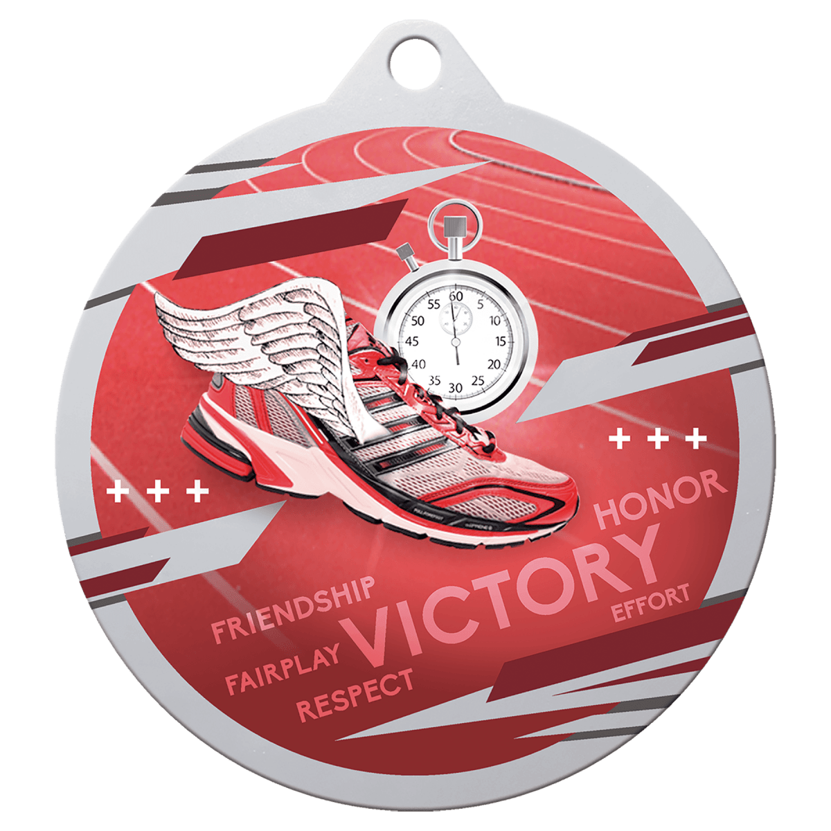 Track Inspire Medal - Silver, product photo
