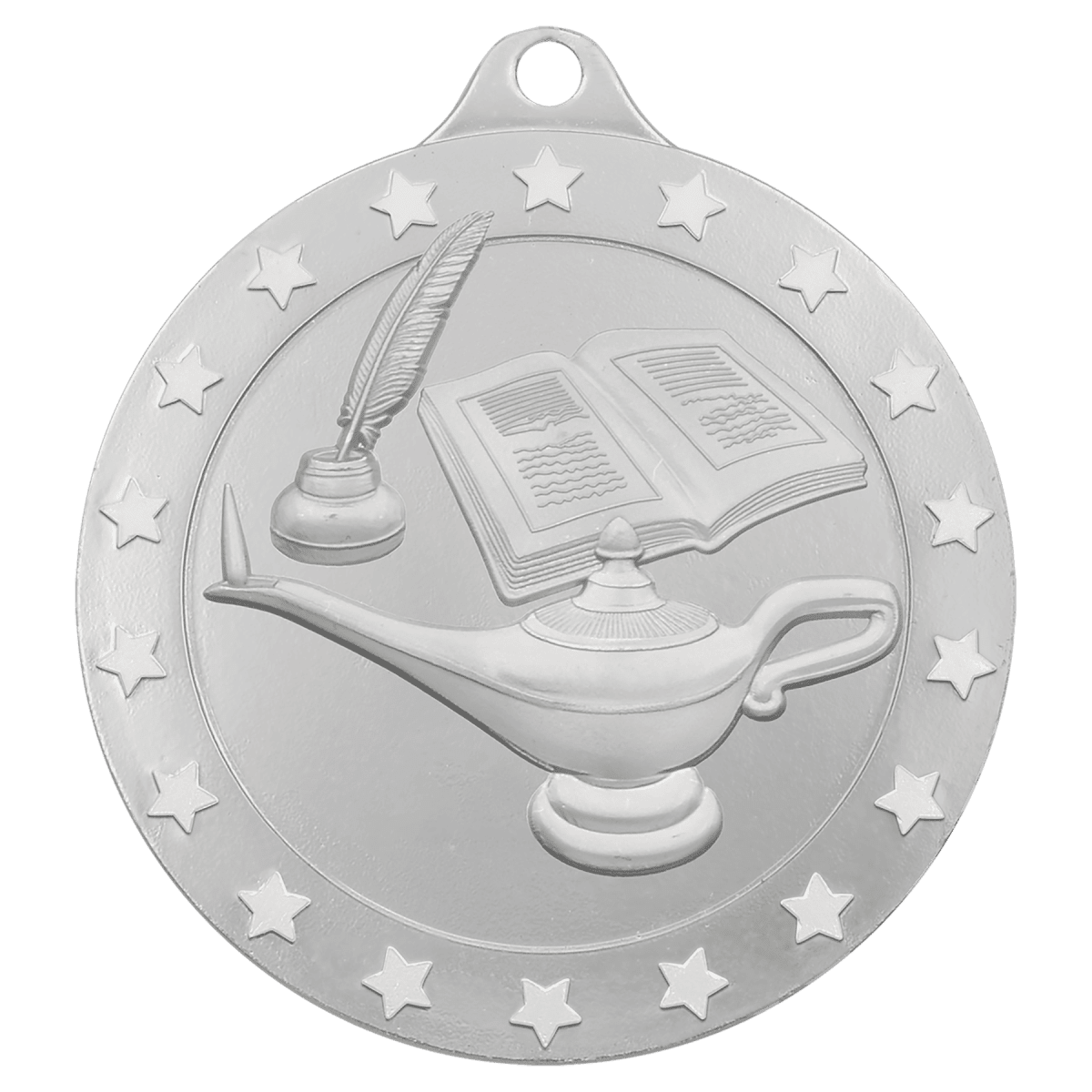 Lamp of Knowledge Radiance Medal - Silver, product photo