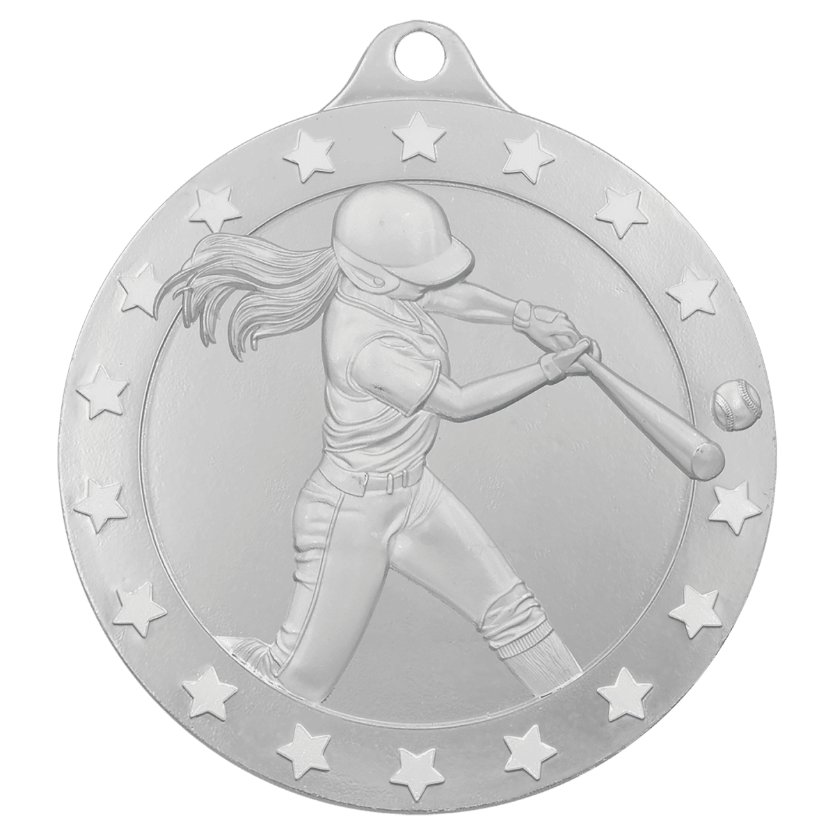 Softball Radiance Medal - Silver, product photo