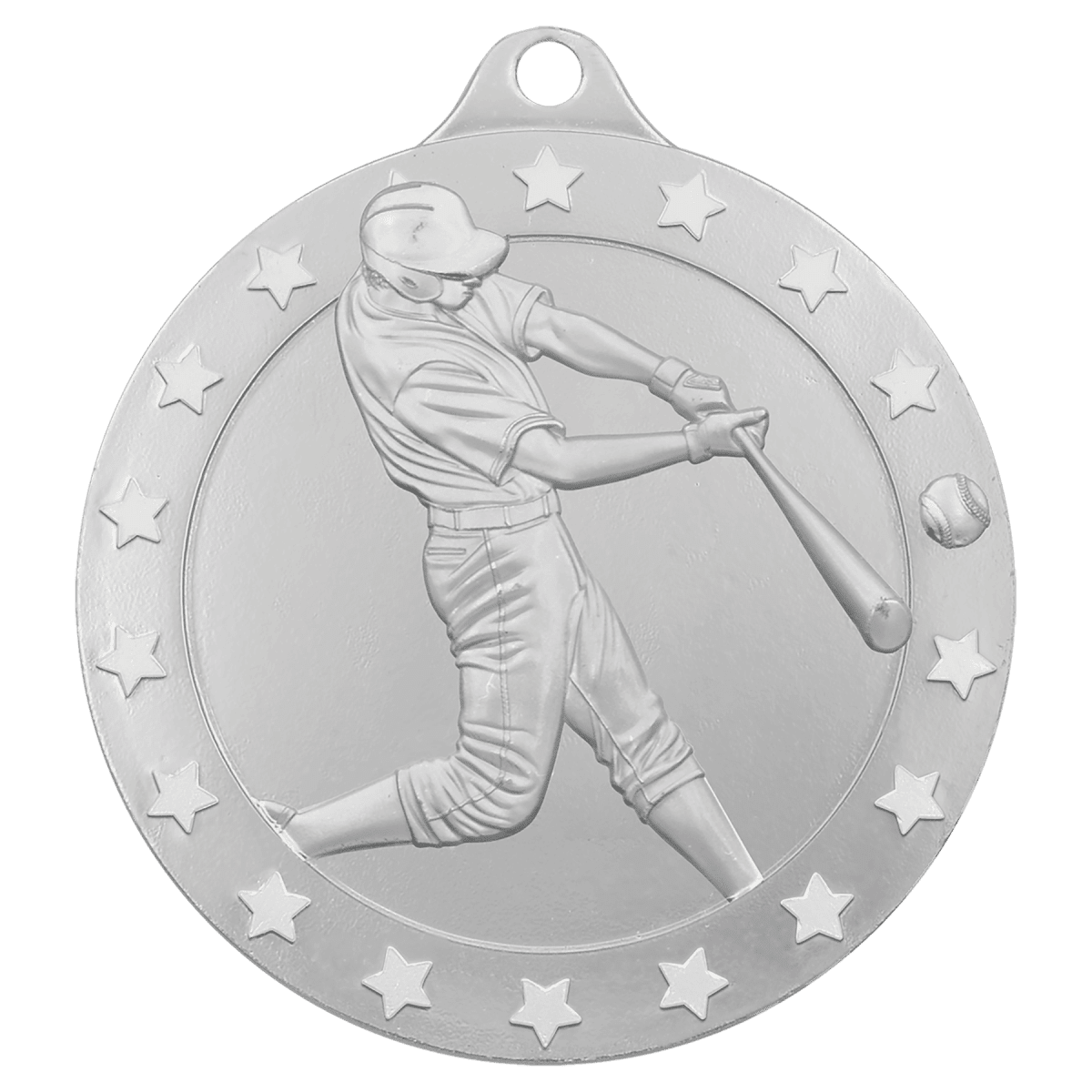 Baseball Radiance Medal - Silver, product photo