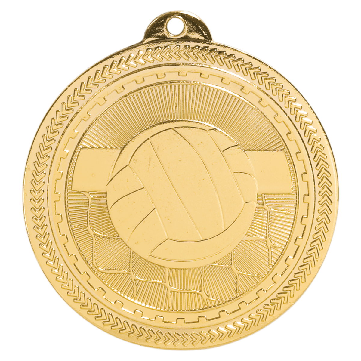 Volleyball BriteLazer Medal-Gold, product photo