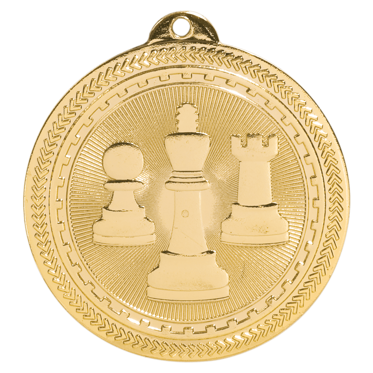 Chess BriteLazer Medal-Gold, product photo