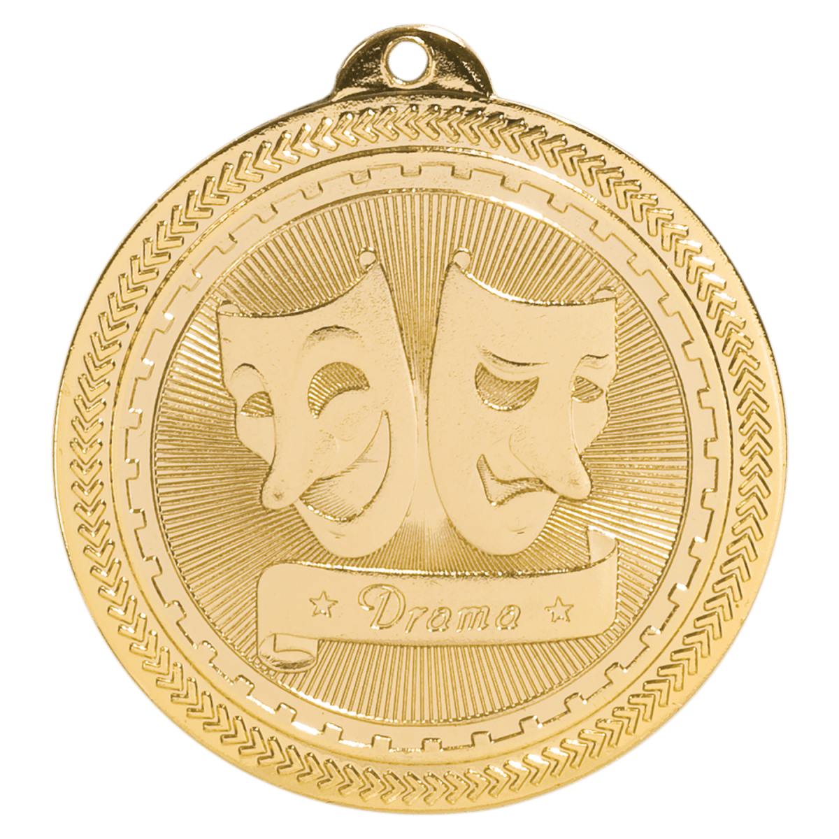 Drama BriteLazer Medal-Gold, product photo