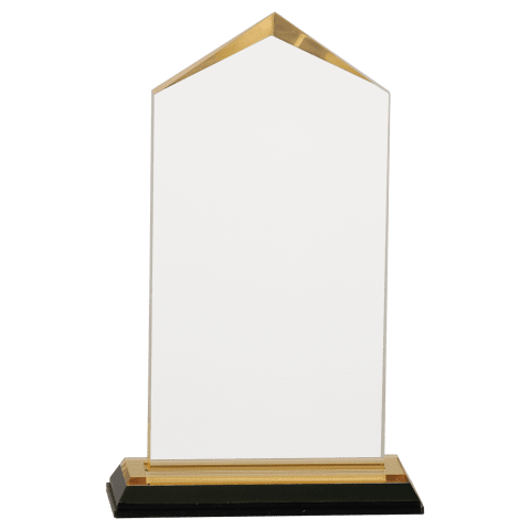 Large Gold Jewel Impress Acrylic
