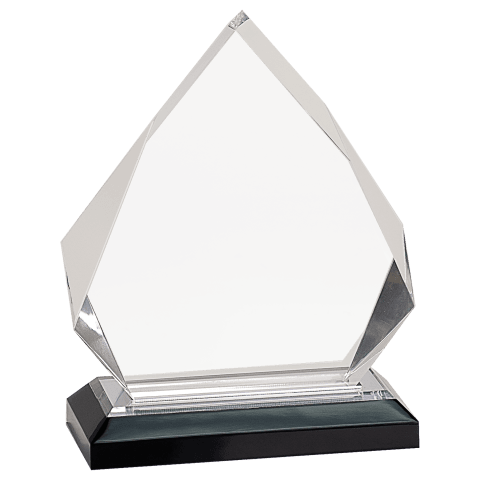 Small Silver Diamond Impress Acrylic