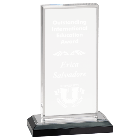 Large Silver Beveled Impress Acrylic