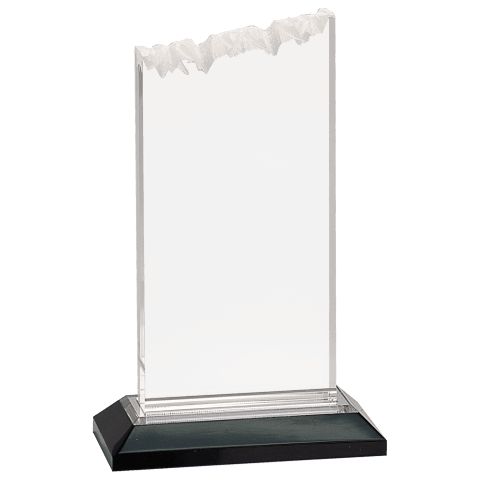 Large Silver Frosted Impress Acrylic