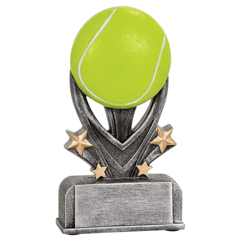 Tennis Victory Star Resin