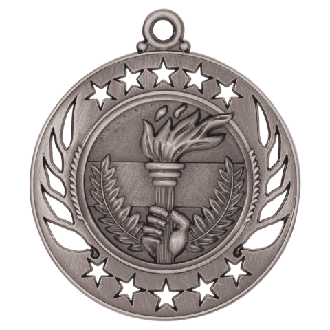 Torch Galaxy Medal-Silver