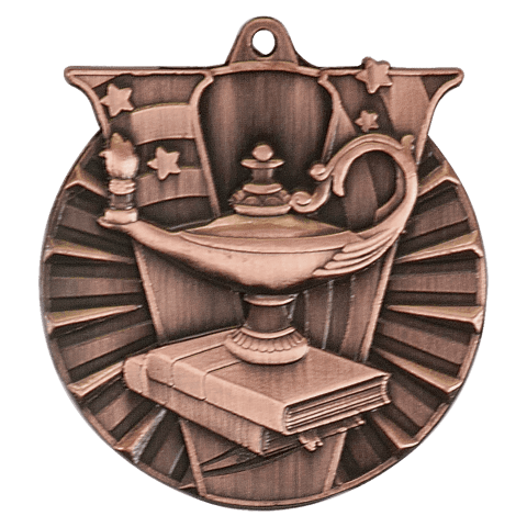 Lamp of Knowledge Victory Medal-Bronze