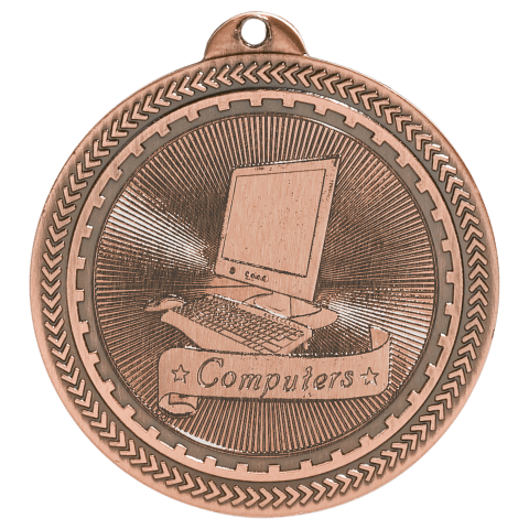 Computers BriteLazer Medal-Bronze