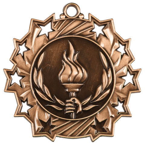 Torch Ten Star Medal-Bronze