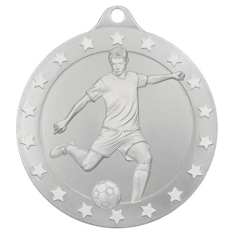 Male Soccer Radiance Medal - Silver