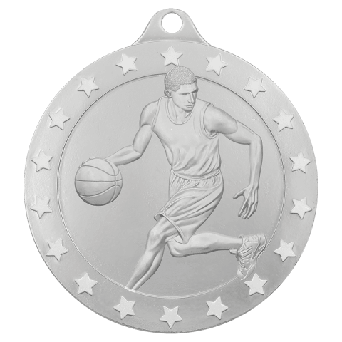 Male Basketball Radiance Medal - Silver