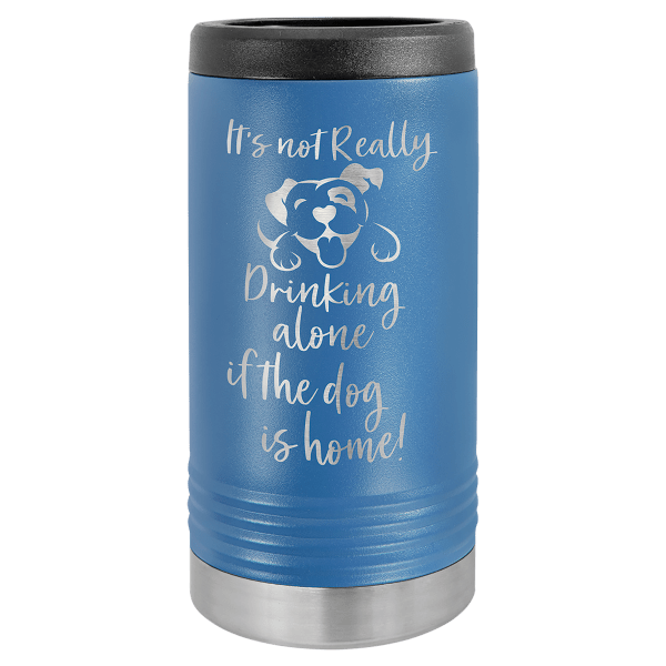 Royal Blue Insulated Slim Beverage Holder