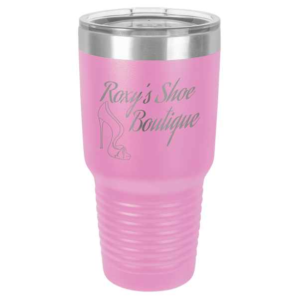 Light Purple 30 oz. Ringneck Tumbler with Clear Lid