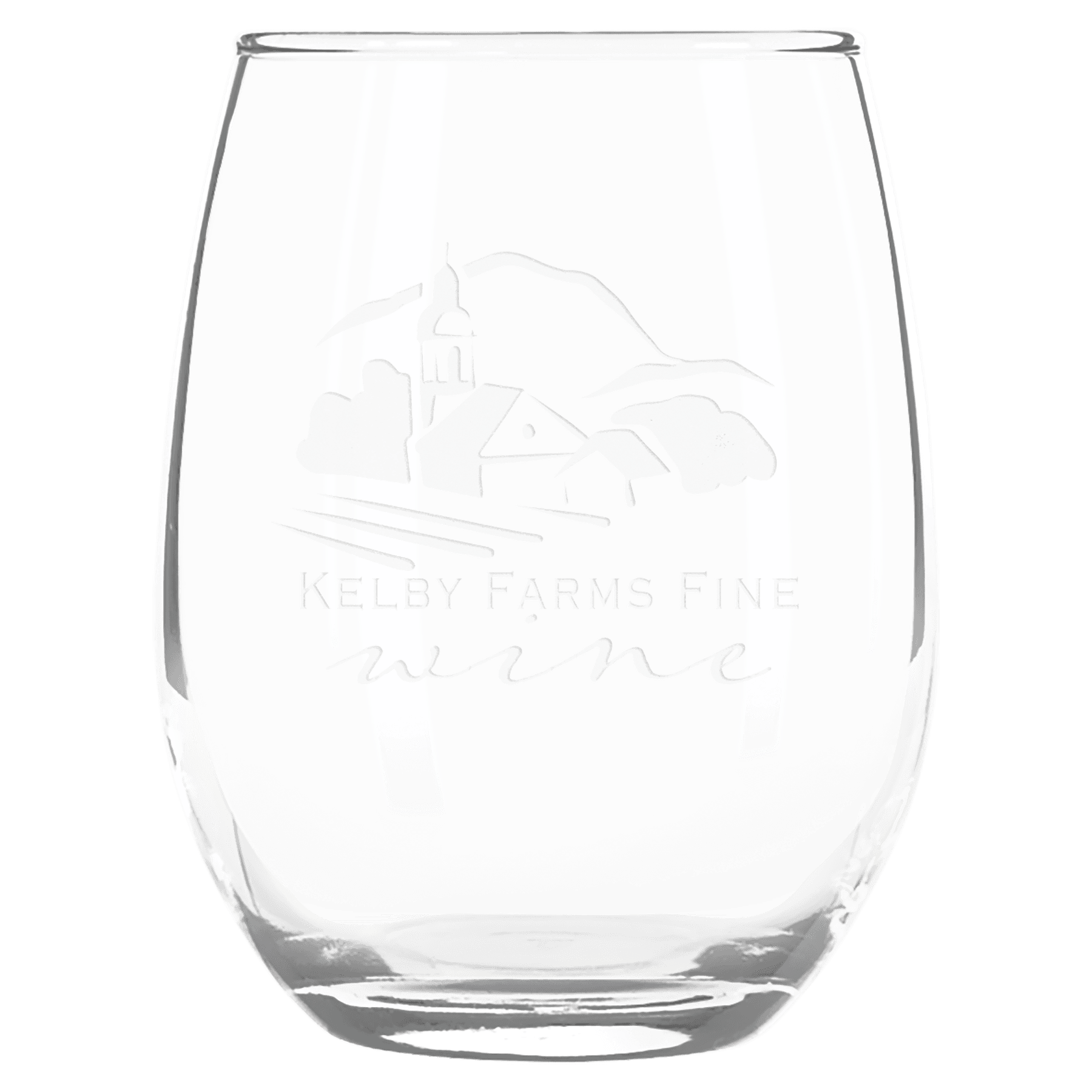 Custom Libbey 9 oz. Stemless Wine Glass