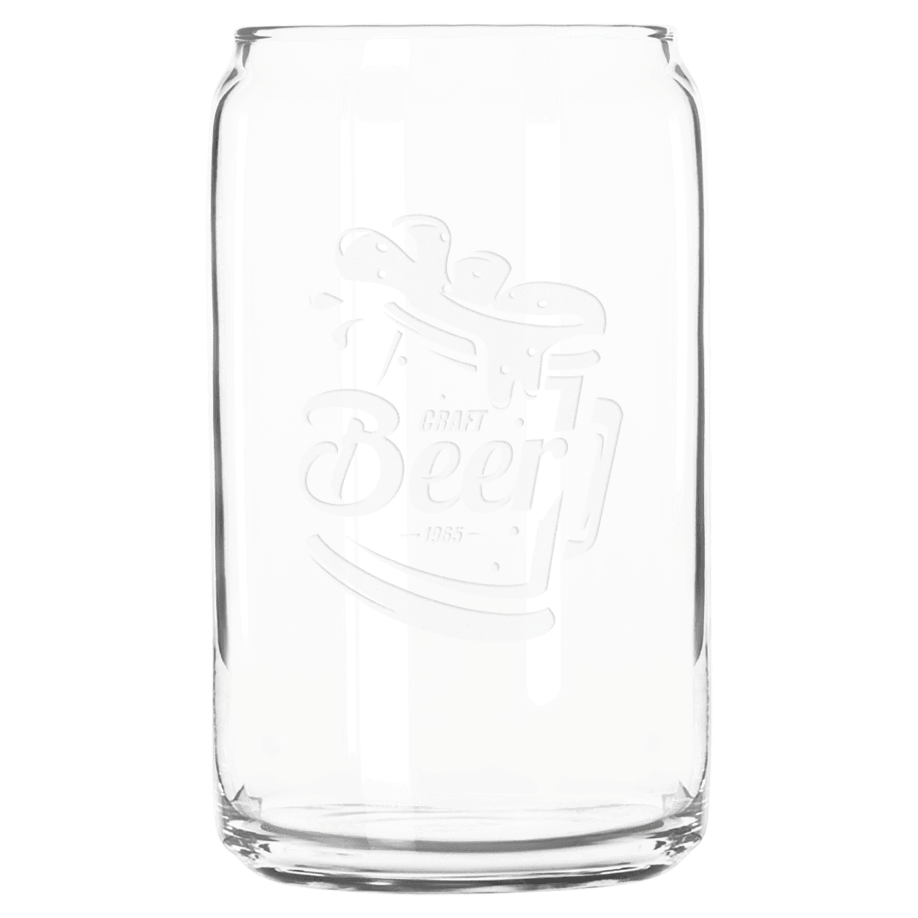 Custom Libbey 16 oz. Beer Can Glass