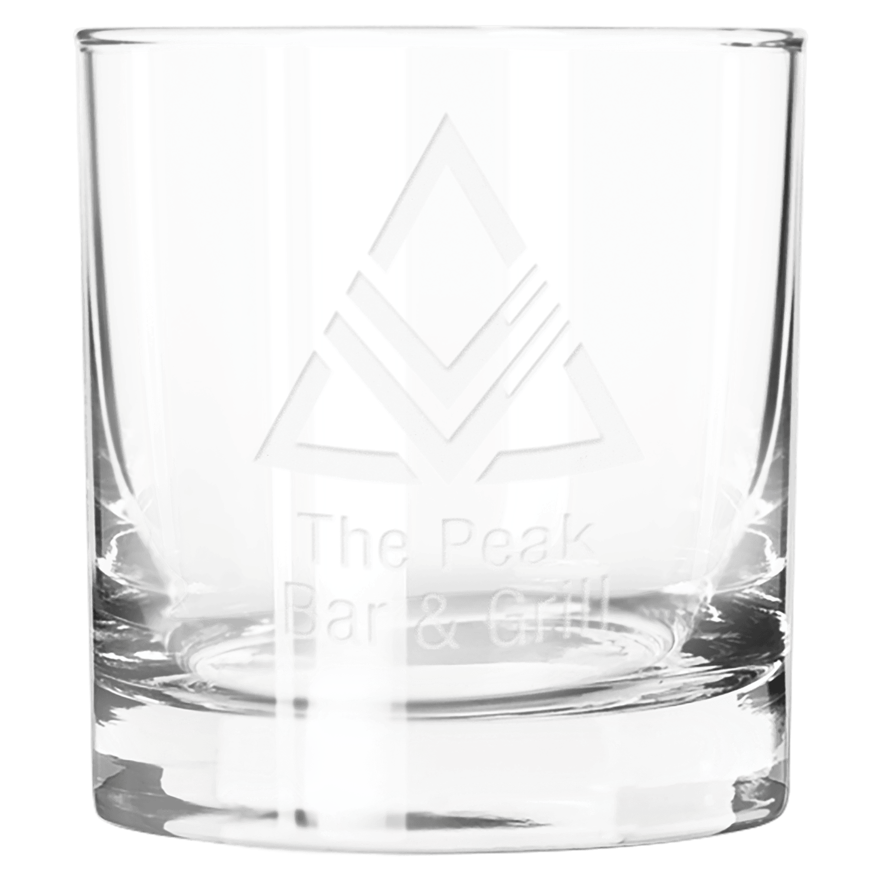 Custom Libbey 11 oz. Heavy Base Finedge Rocks Glass