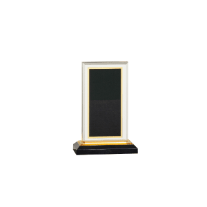 Black & Gold Royal Impress Acrylic