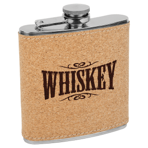 Cork 6 oz. Flask