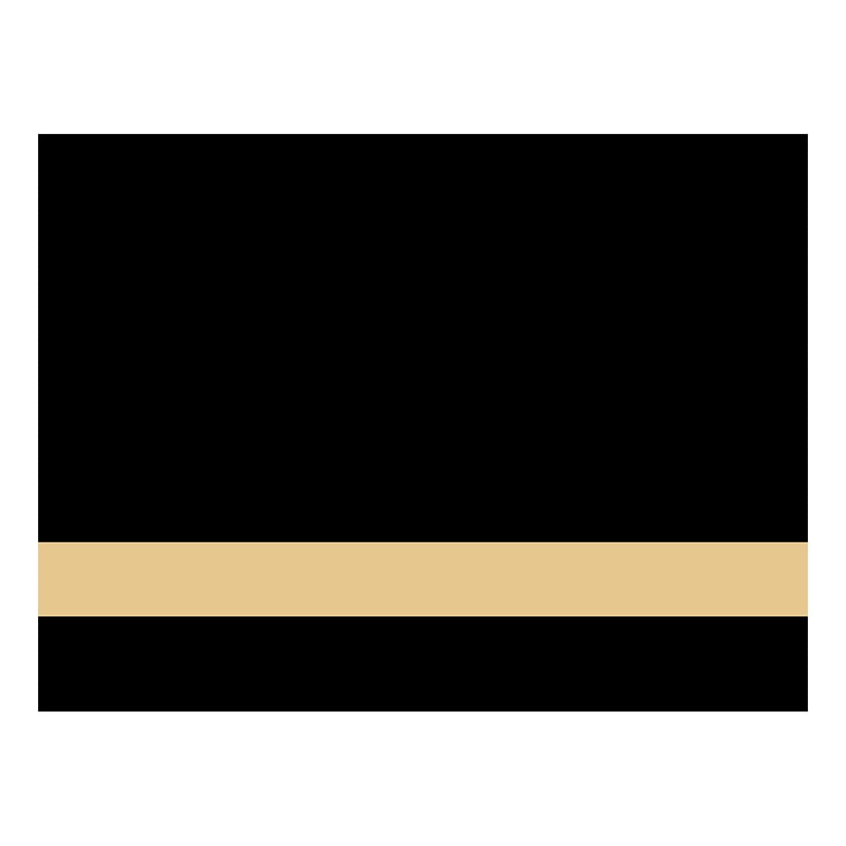 12" x 24" x .016" Black LaserIT Brass Plated Steel