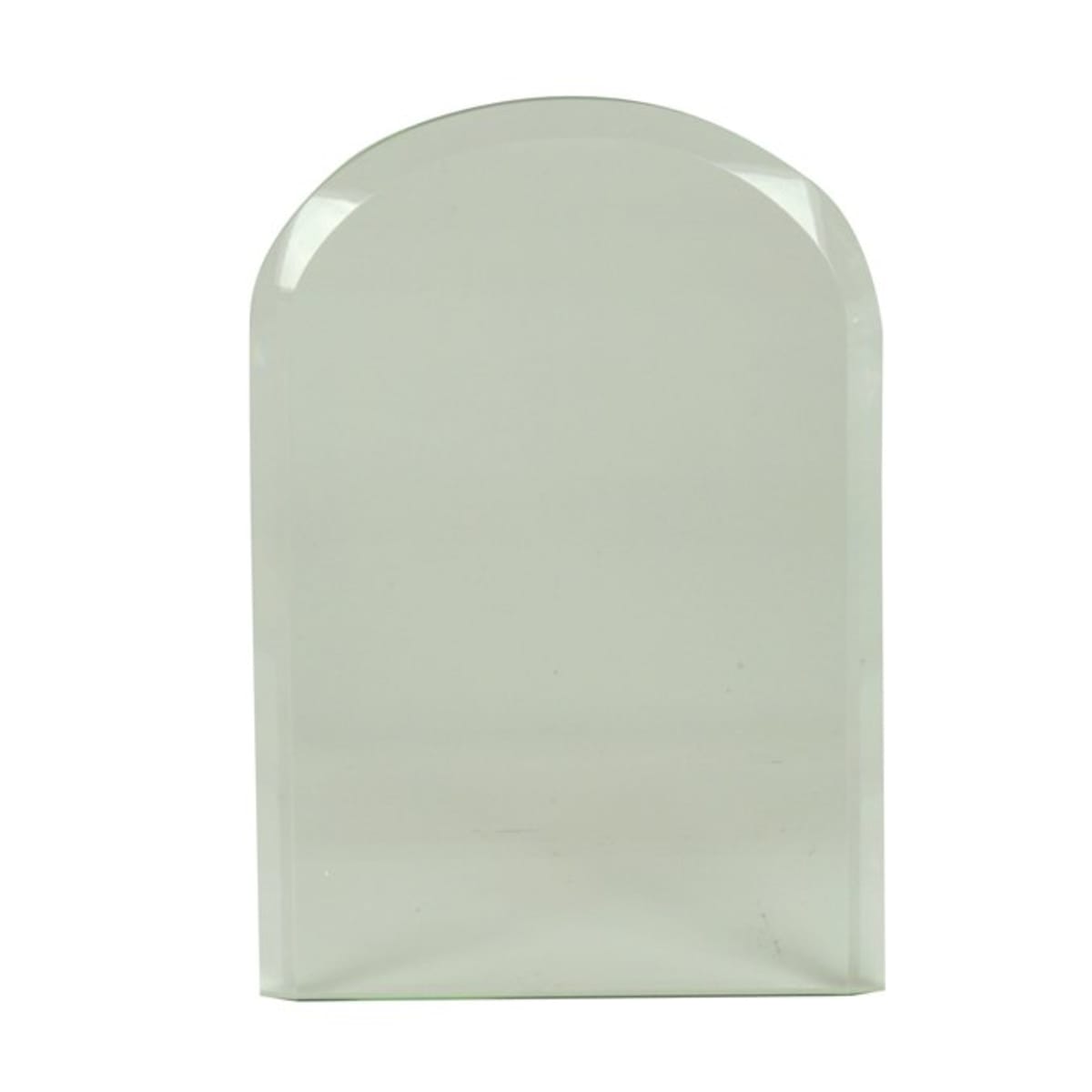 4 3/4" x 7 1/8" Jade Dome Gateway Glass Blank