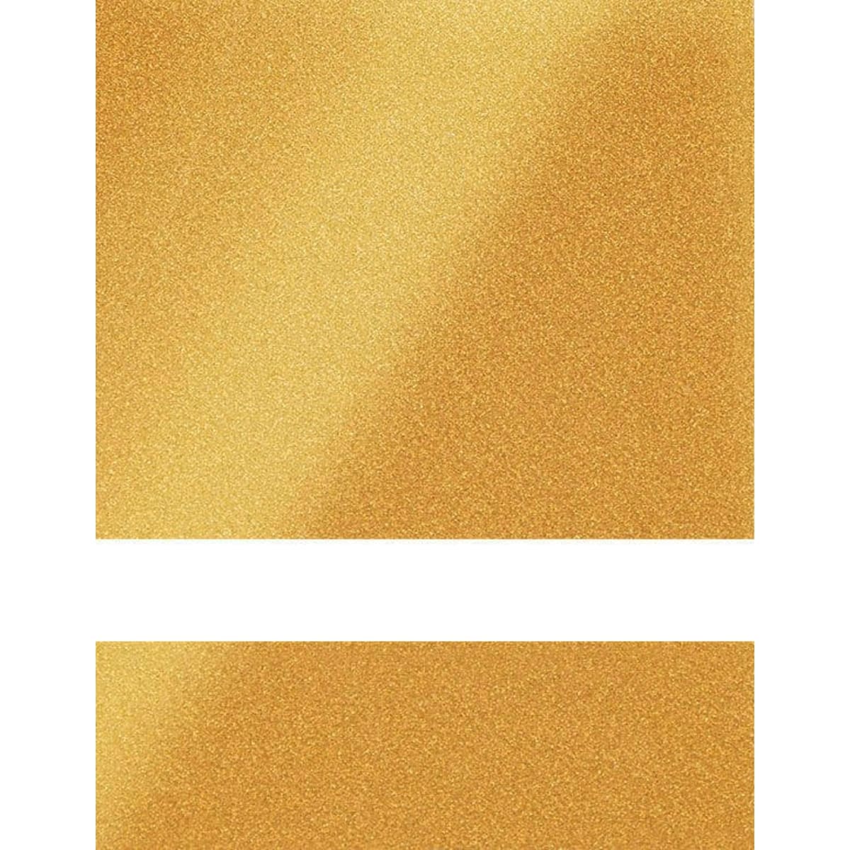 Undersize 1/16" Clear Matte/Gold Duets Reverse Laser XT Plastic