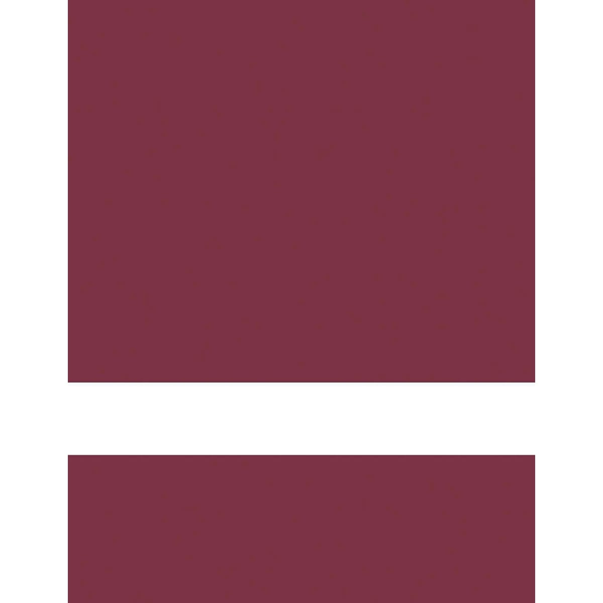 Undersize 1/16" Clear Matte/Maroon Duets Reverse Laser XT Plastic