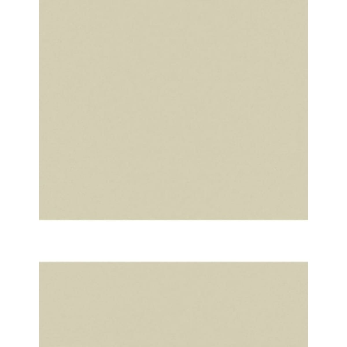 12" x 24" x 1/16" Clear Matte/Khaki Duets Reverse Laser XT Plastic