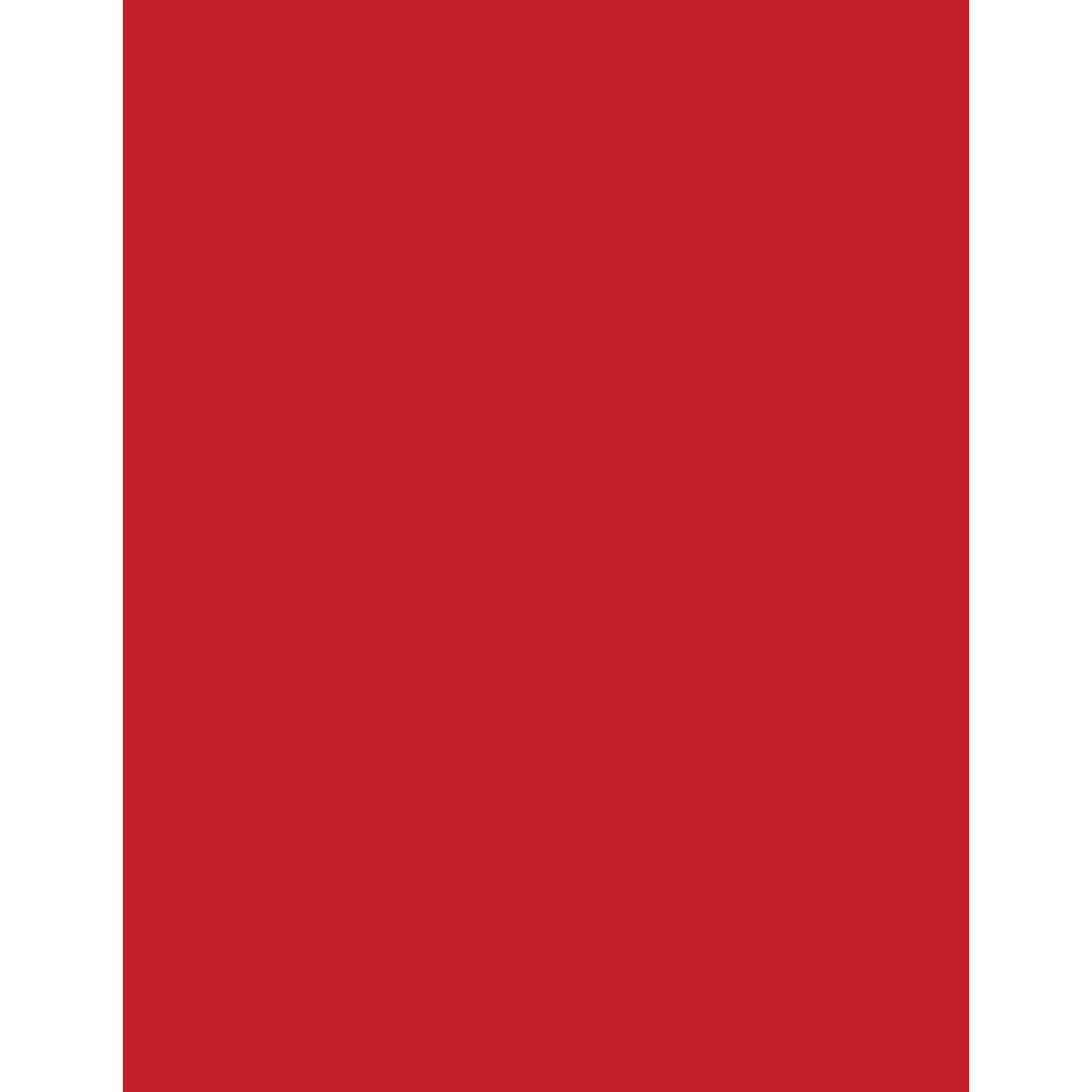 24" x 24" x 1/8" Red Duets ADA Substrate Plastic