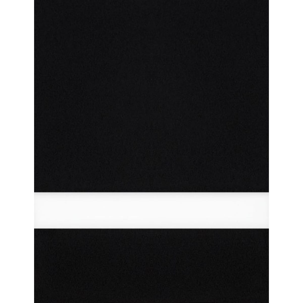 12" x 24" x .020" Black/White Duets Flexible Contours Plastic