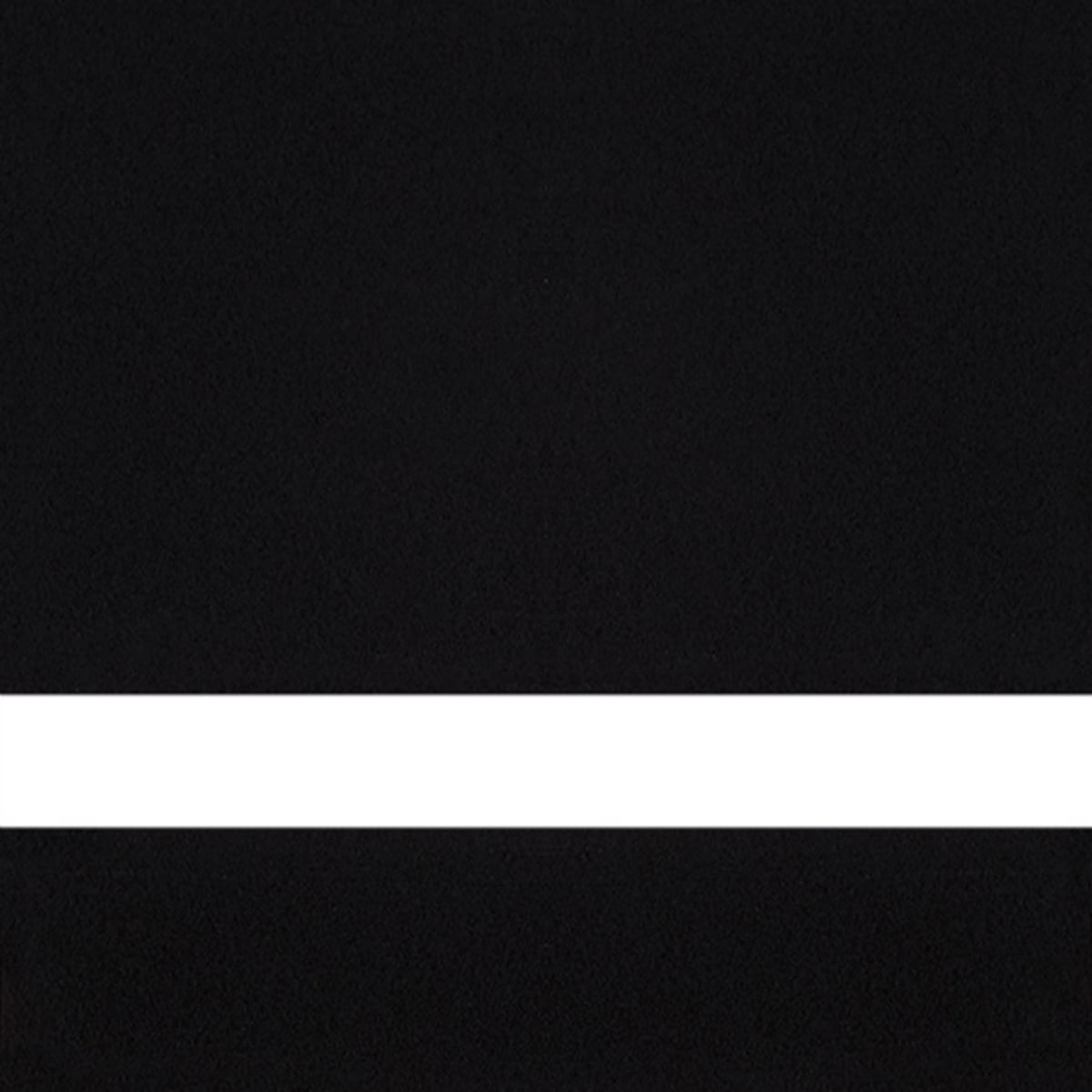 24" x 24" x 1/16" Black/White Duets Dura-Guard Laser XT Plastic Sheet